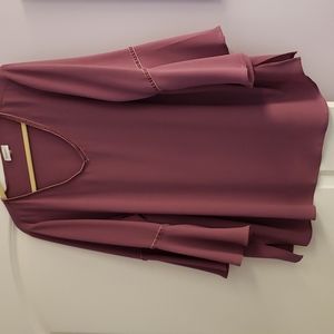 Avenue lavendar/mauve top